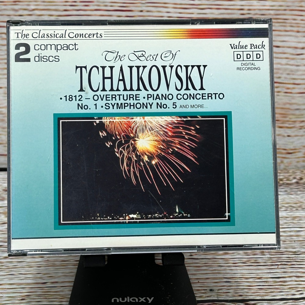 The Best of Tchaikovsky 2 CD Set 1812 Overture Symphony No 5 Madacy VPJ-2-9105